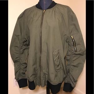 h&m divided bomber jacket
